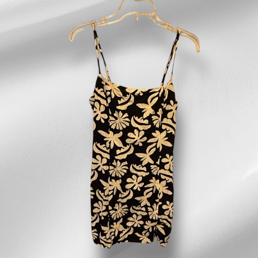 Lost + Wander Linen Blend Mini Dress nwot